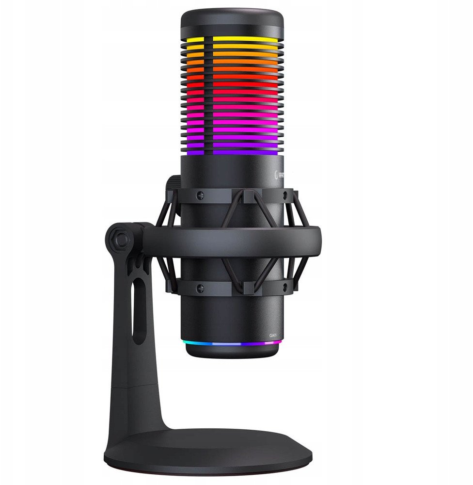 Microphone Rampage Bemol RGB black (BEMOL-B)