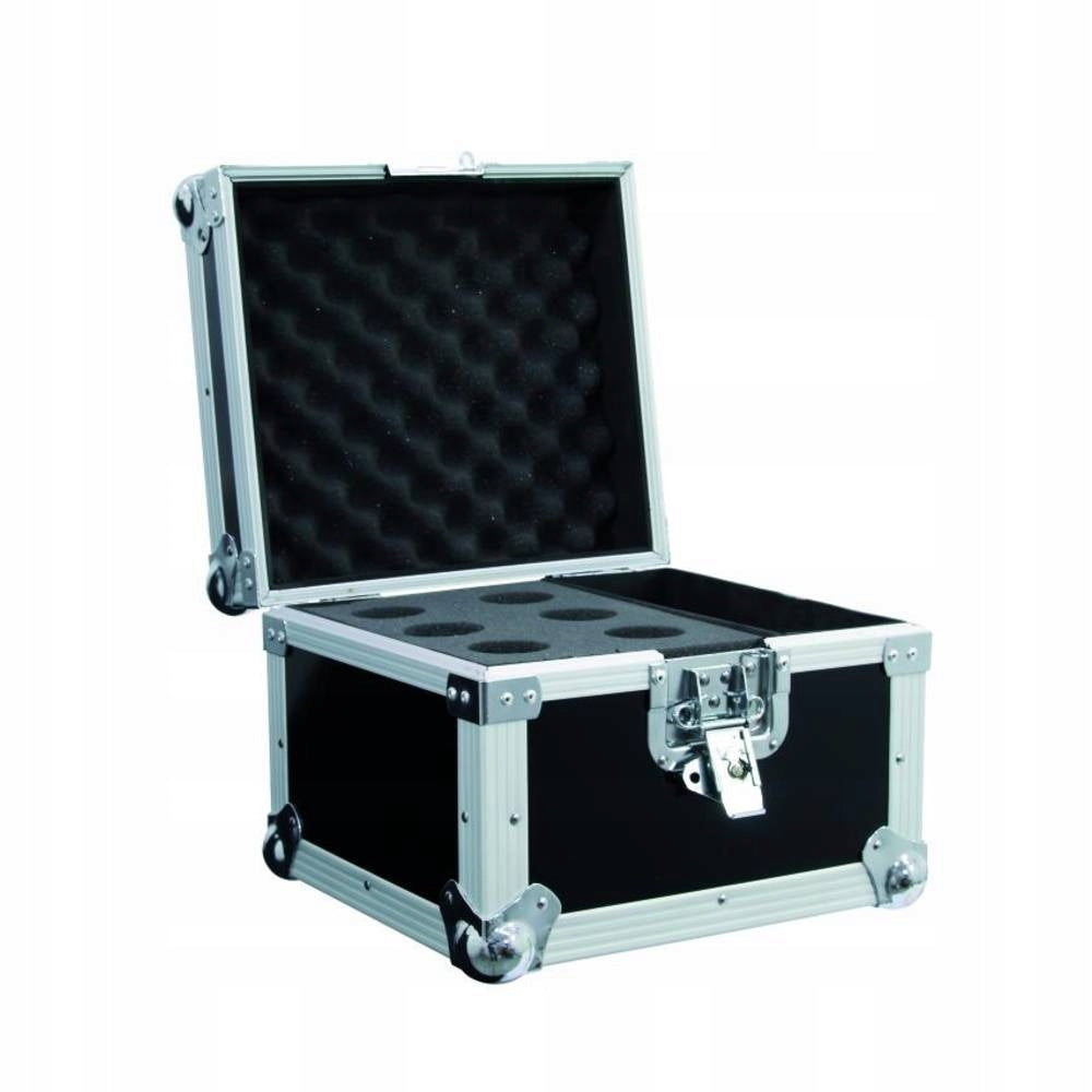 Microphone container BOX for 6 microphones