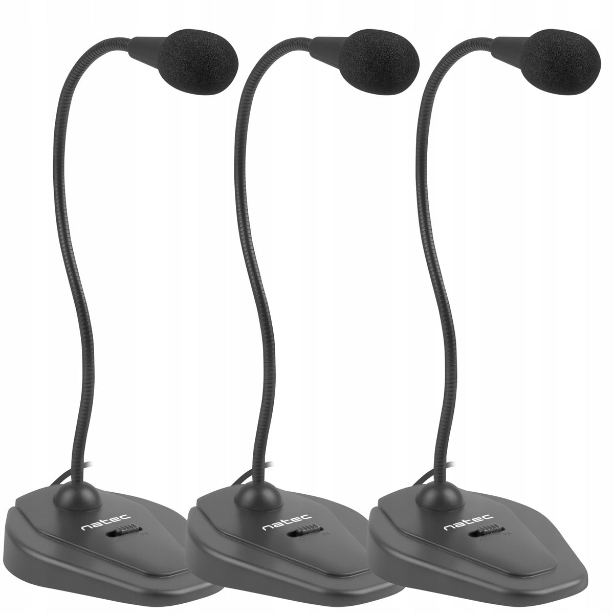Microphone for computer Natec Giraffe PC tripod JACK