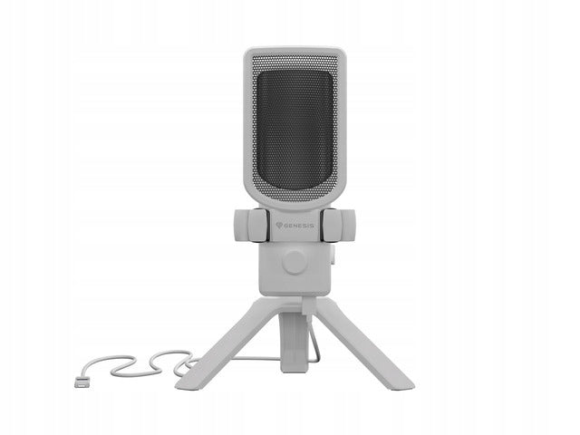 Microphone for computer condenser Genesis Radium 250 USB C tripod white Packaging status original