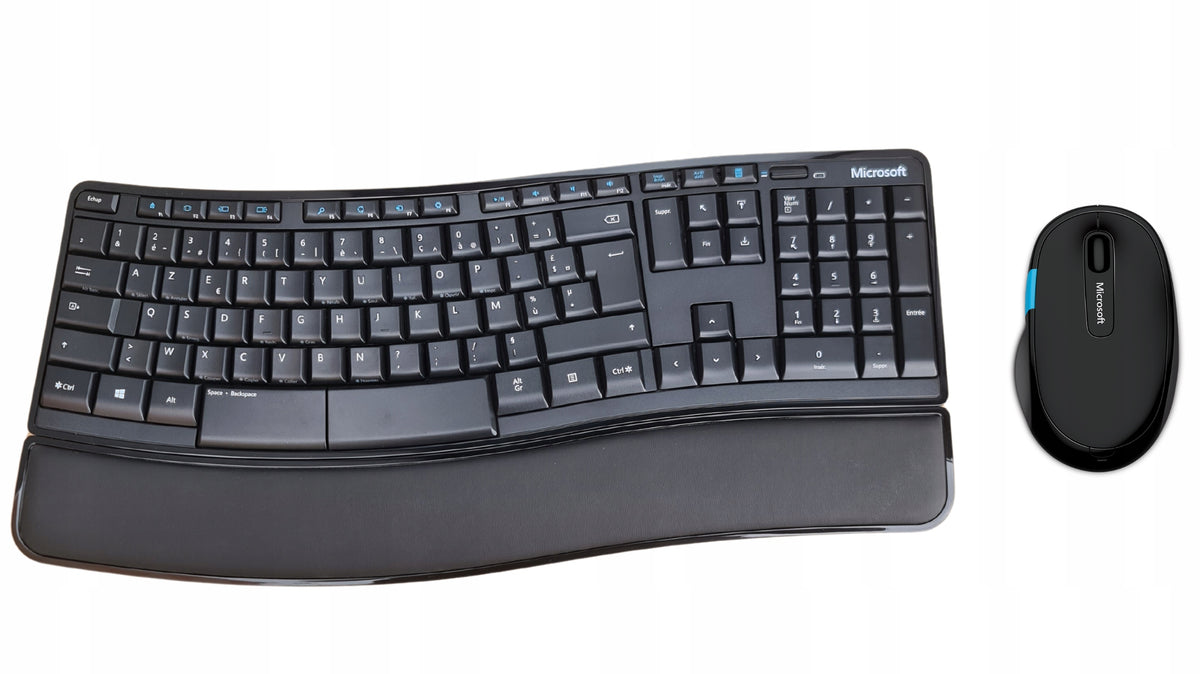 Microsoft Sculpt Comfort Desktop Mouse + AZERTY Keyboard Set Manufacturer Microsoft