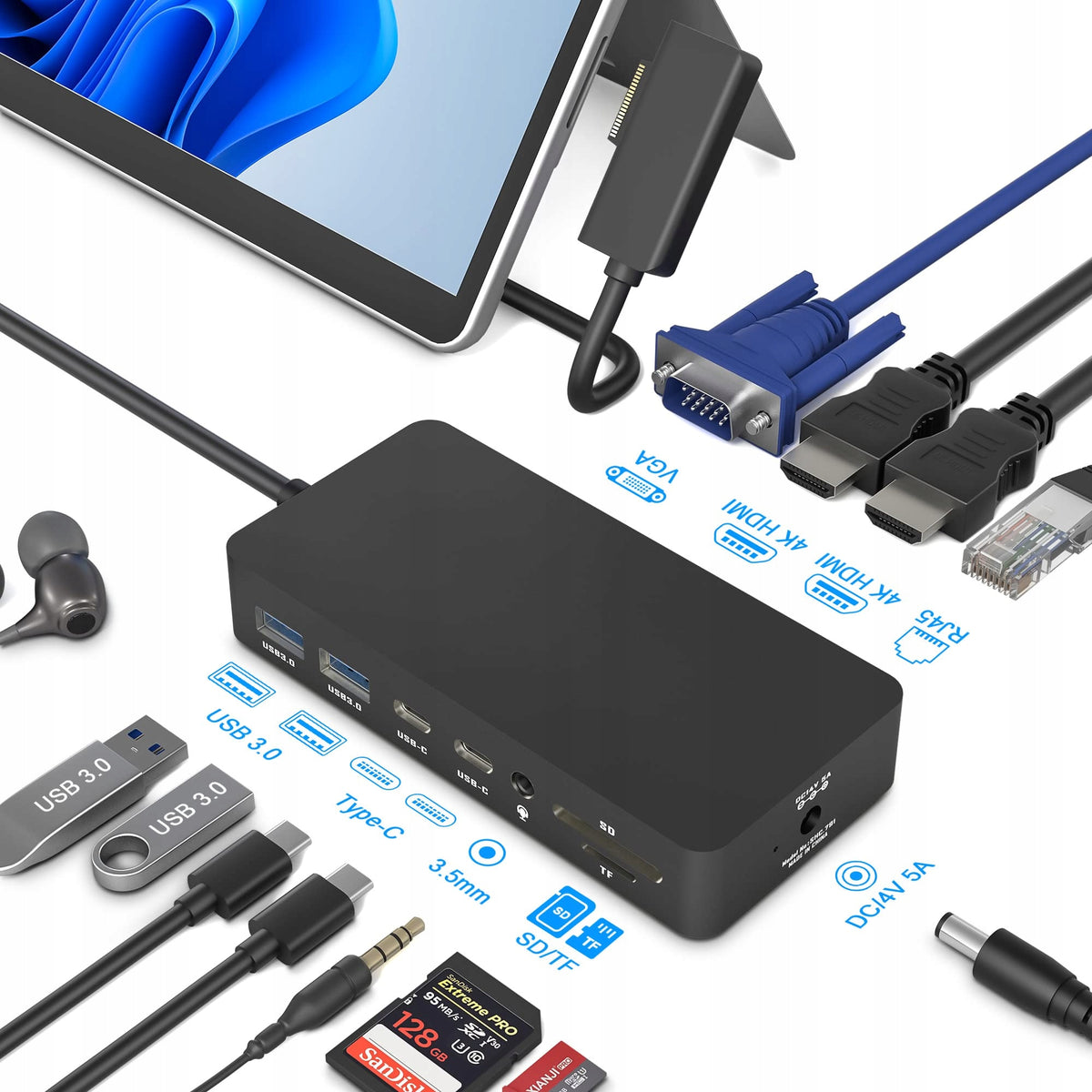 Microsoft Surface 12-in-1 Docking Station