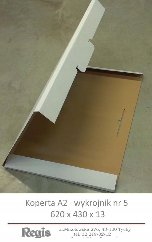 Microwave A2 calendar envelope