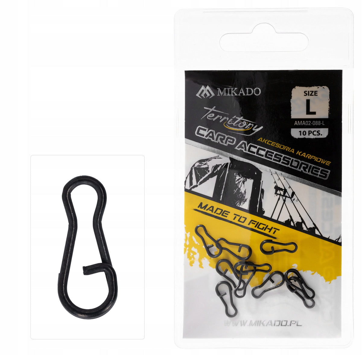 Mikado Quick Clip r.L 10pcs Safety Pin