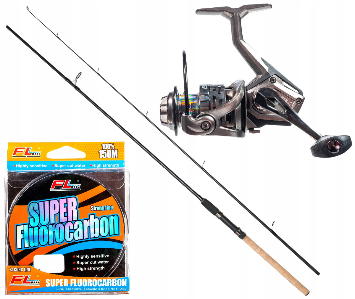 Mikado Spinning Rod for Pike + Reel