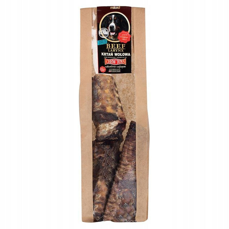 Milord Dog Teether Beef Larynx 400 g