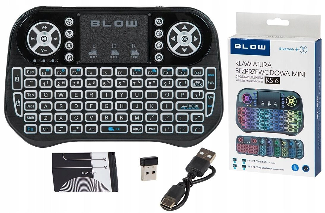 Mini Android Keyboard Wireless + Touchpad