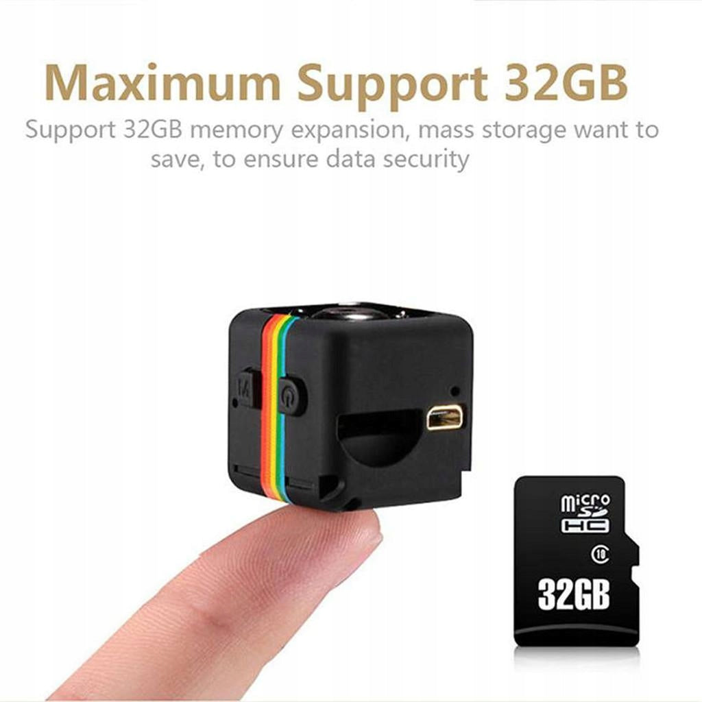 Mini Camera SQ11 1080p with Night Vision Function