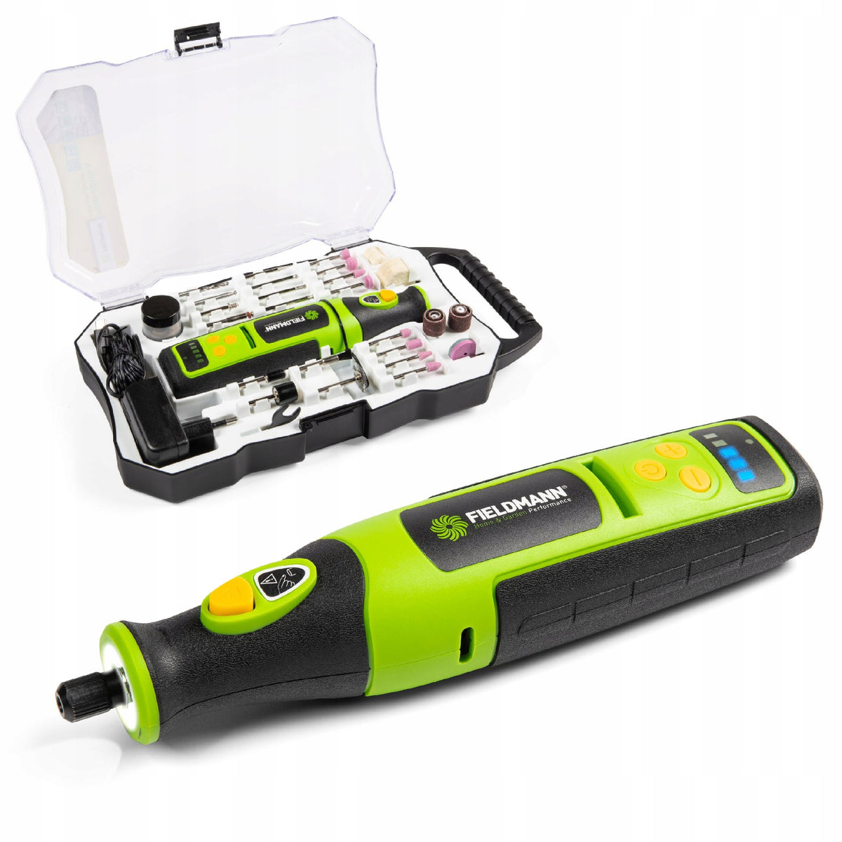 Mini Grinder Milling Machine Fieldmann 1300mAh 7,2V 70Elements