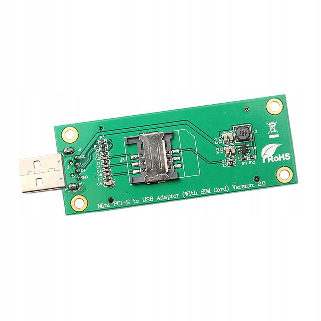 Mini PCI E to USB Converter Card With Slot WWAN Test 3G/4G Module Manufacturer no brand