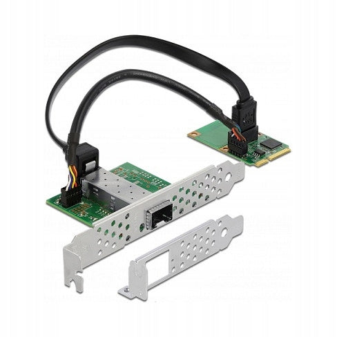 Mini PCIe 1x SFP Gigabit Full Height Network Card