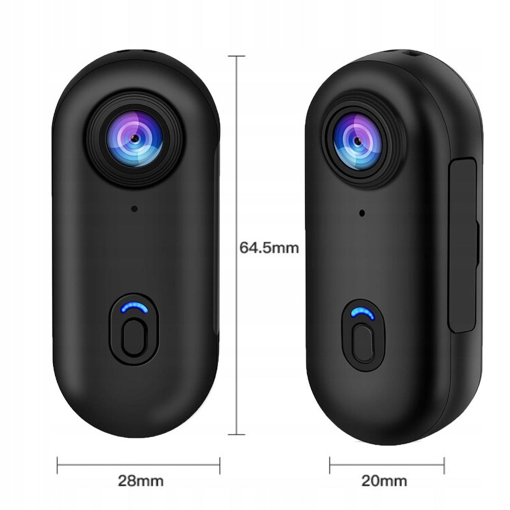 Mini SPORTS CAMERA 128G 1080p WATERPROOF WIFI Magnetic Holder Manufacturer code CXXNJU