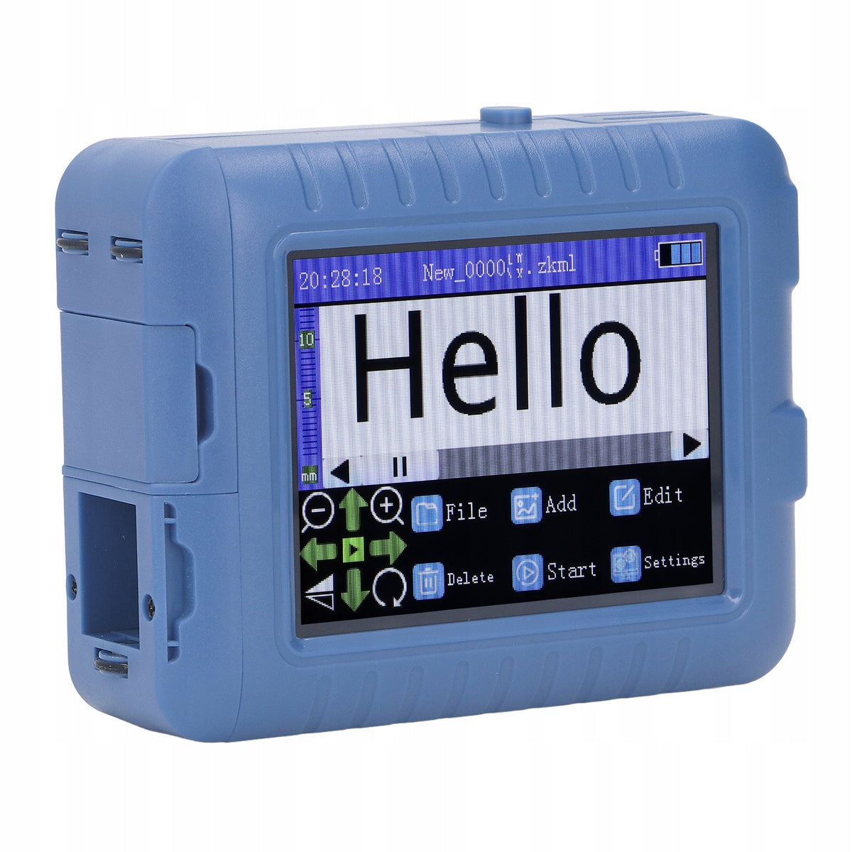 Mini Smart Inkjet Printer 12,7mm 3,5inch Blue 3B Printing technology other