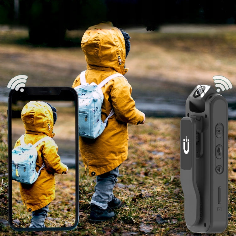 Mini Sports Camera Ruffberg S1 WiFi Full HD 150 Black Microphone Clip Packaging status original