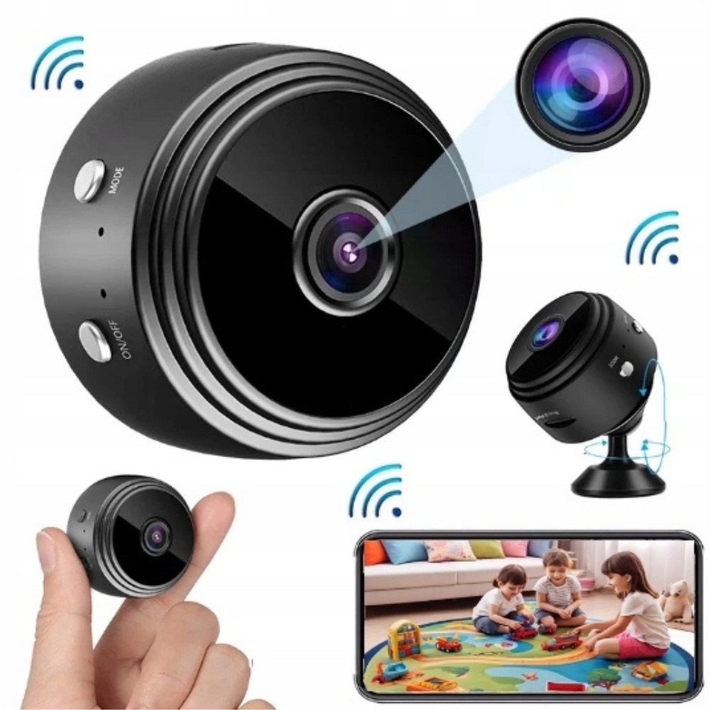 Mini Spy Camera A9 WIFI FULL HD Discreet Mounting Monitoring Nanny