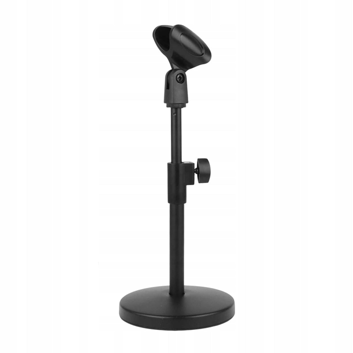 Mini Table Microphone Stand Protective Portable Foldable for Desktop Chat