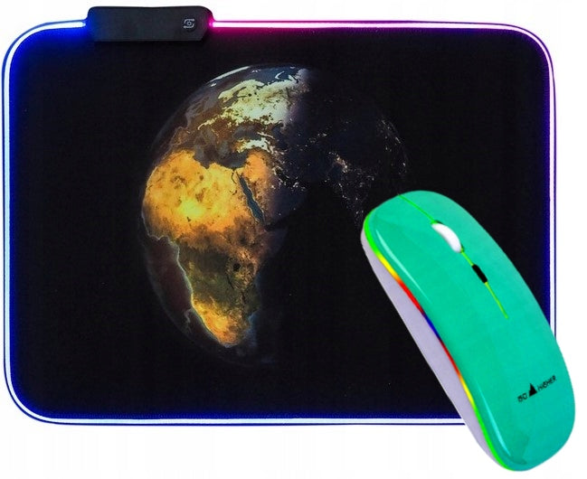 Mint Wireless Mouse A2 + Mouse Pad