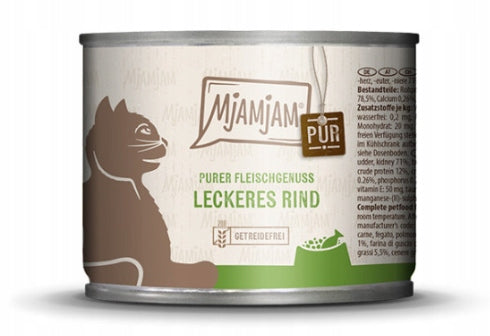 Mjamjam Beef PUR Monoprotein 200g
