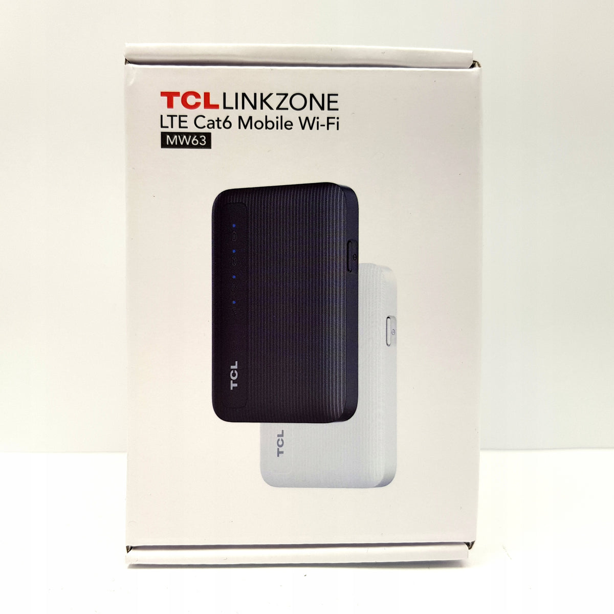 Mobile Router Wifi TCL Link Zone LTE 4G Cat 6 MW63VK Black Packaging status original