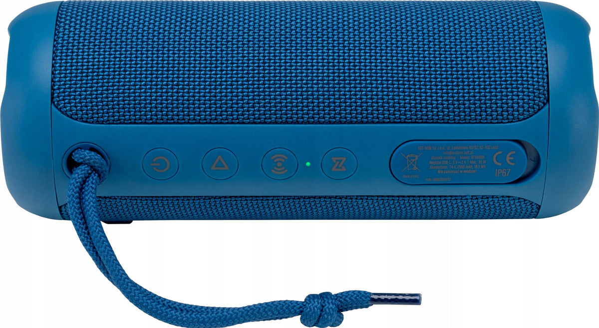Mobile speaker XMUSIC BTS660 FM Radio Blue Model other