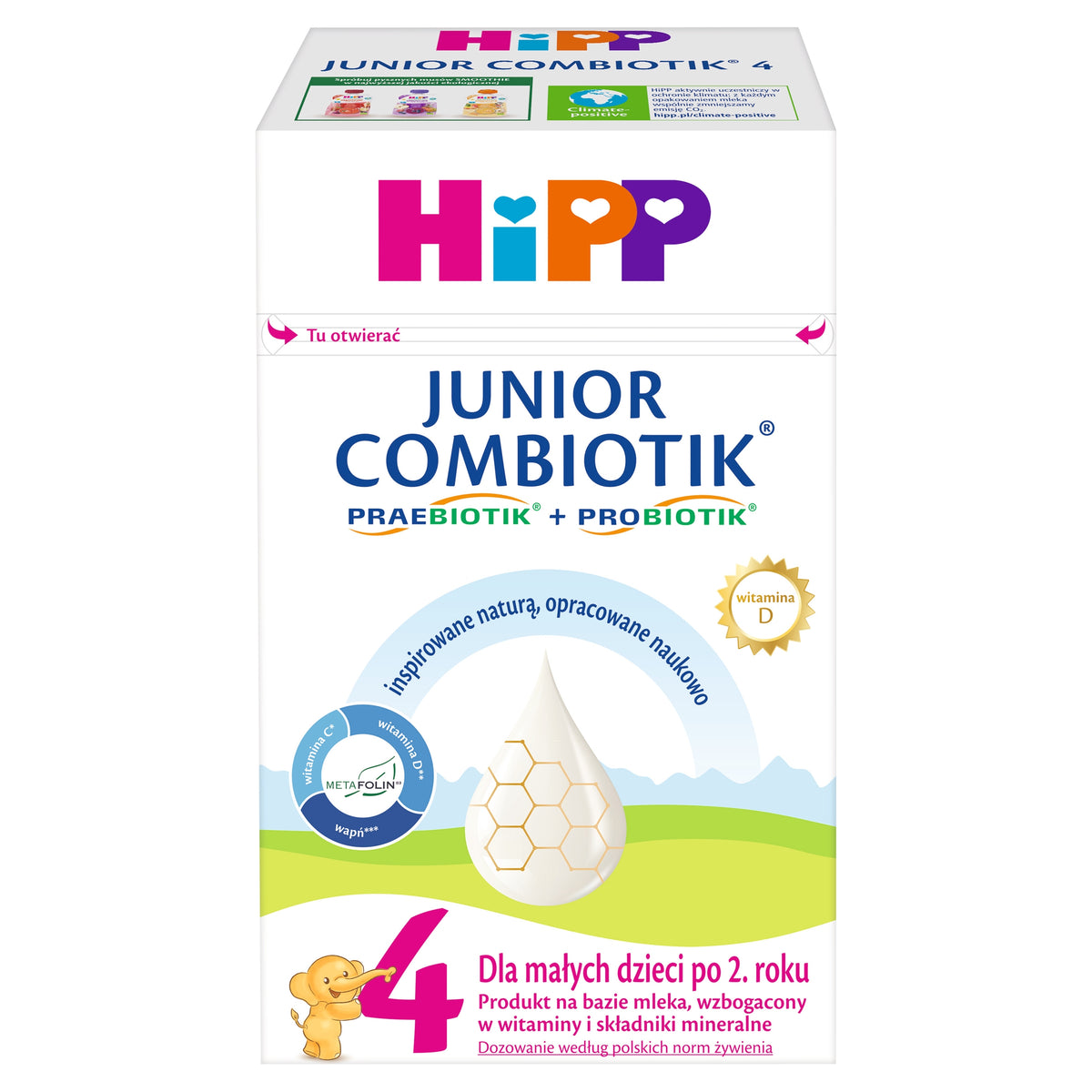 Modified milk Hipp Junior Combiotik 4 550 g