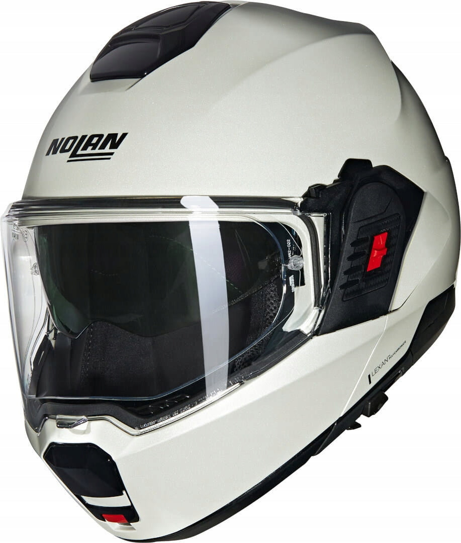 Modular jaw helmet Nolan N120-1 Classico r. M | white gloss