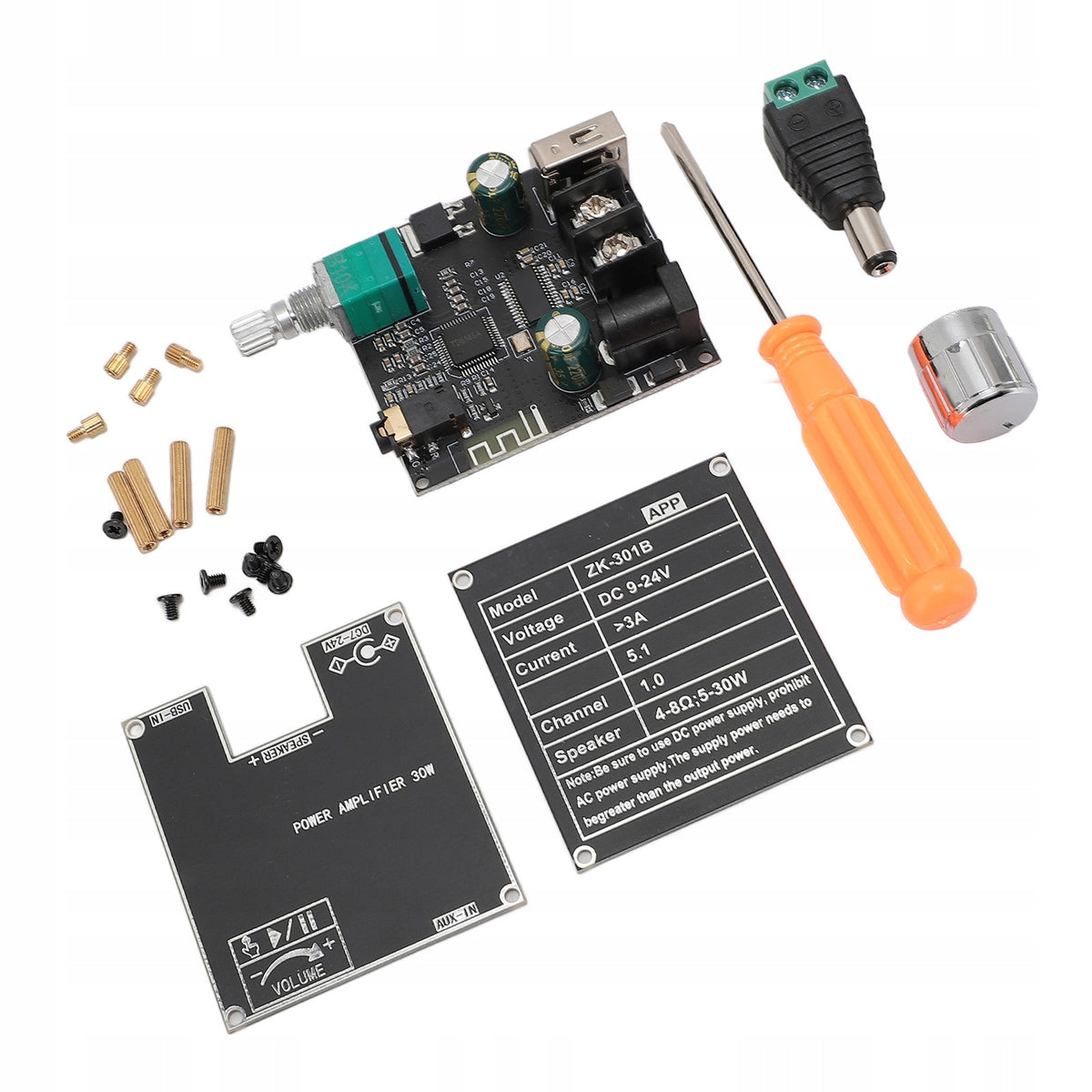 Mono Bluetooth Amplifier Board, Bluetooth PCB 30 Power Amplifier Module Brand no brand
