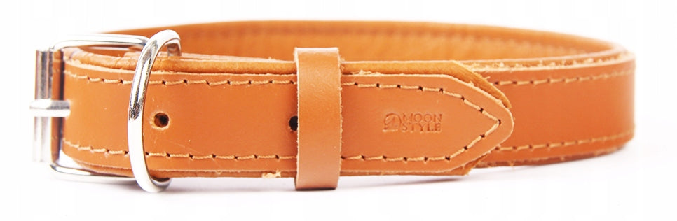 Moon Style - Leather collar - LEATHER - 40mm / 62cm
