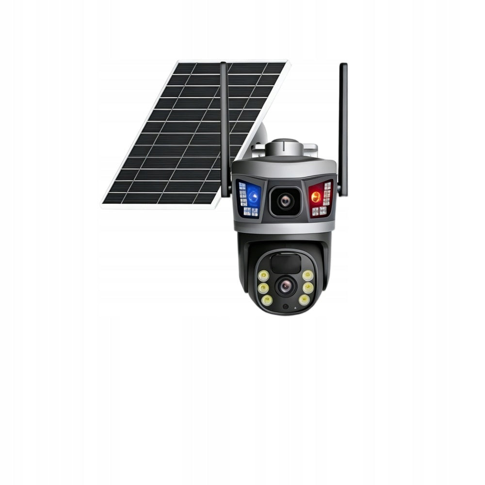 Motion Alarm Solar Camera WIFI 4K 6MP Two Way Outdoor