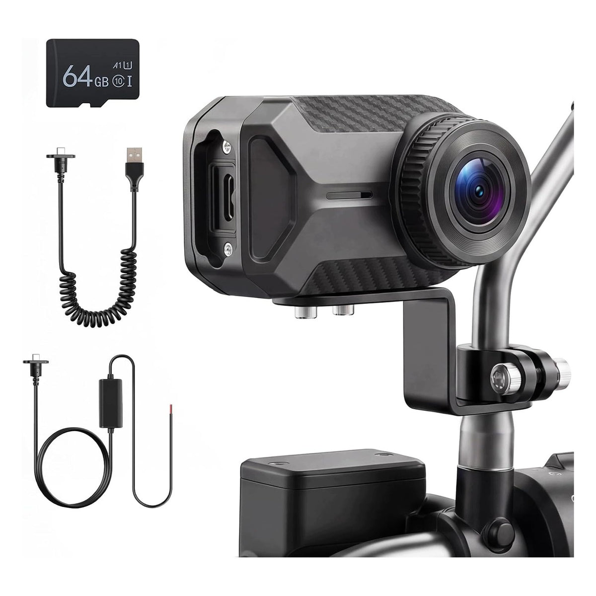 Motorcycle Camera 1080P Full HD Compact Waterproof IP66