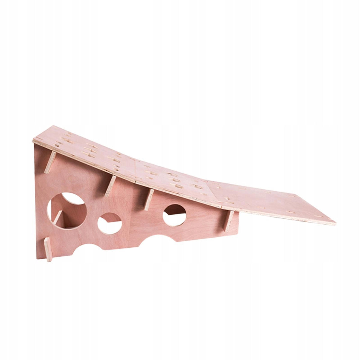 Mountain Bike Jump Ramp Dovetail Joints Lightweight Easy Assembly Large Packaging status original