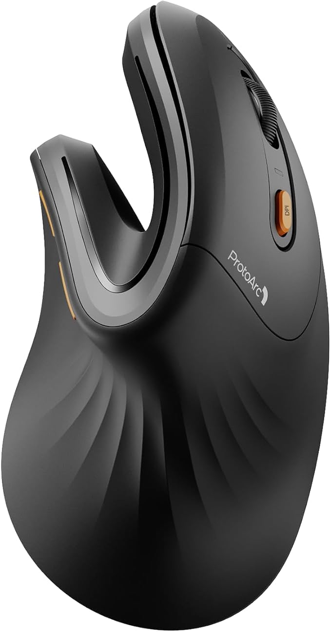 Mouse Ergonomic ProtoArc EM11 NL Wireless 2 Bluetooth Connection