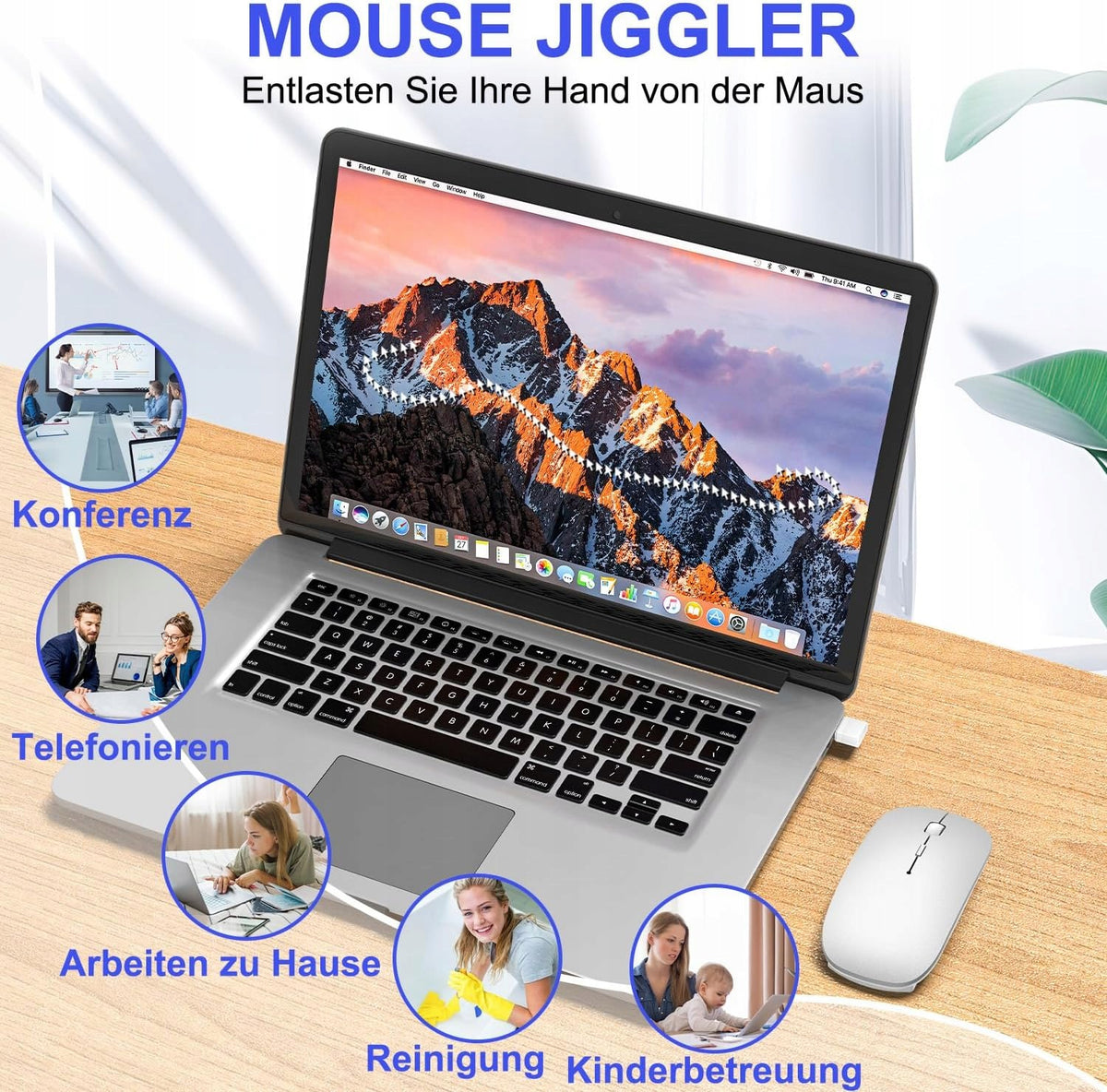 Mouse Wireless Bluetooth Radio 2,4Ghz Azmall Manufacturer code B0F6XRQ1YQ