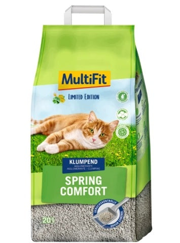 MultiFit bentonite litter meadow scent20 l