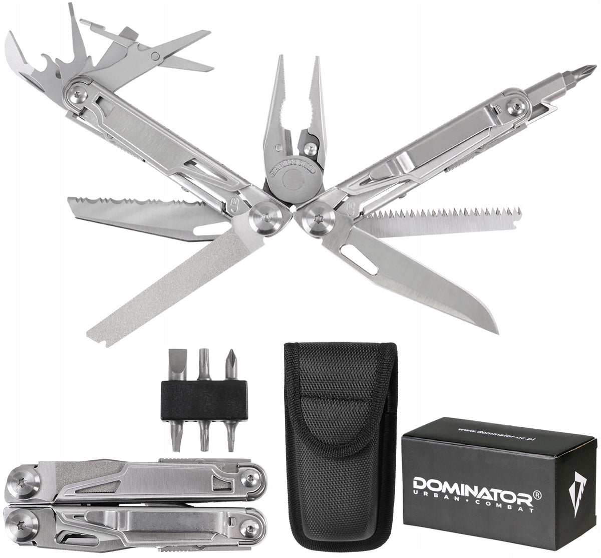 Multitool Multifunction Tool DOMINATOR HERO ANT 14in1 Bit Essential