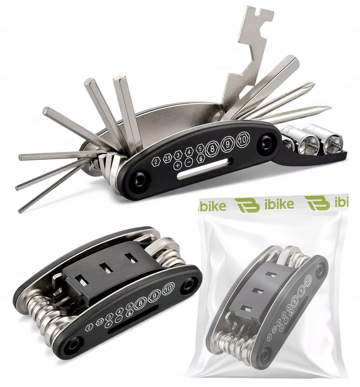 Multitool bicycle 16in1 Allen, keys, set