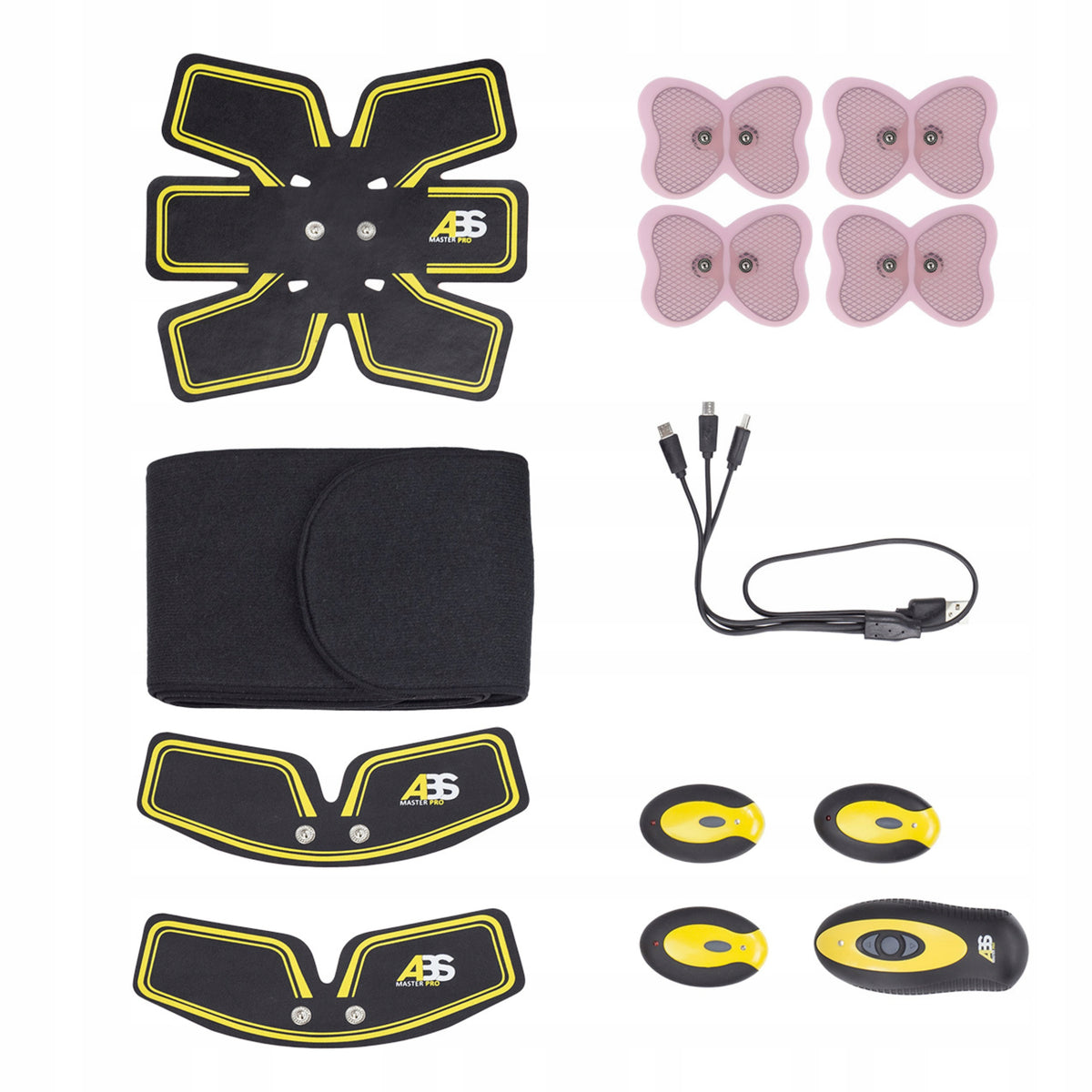 Muscle Electrostimulator EMS Abdominal Belt Massager HMS ABS Master Pro