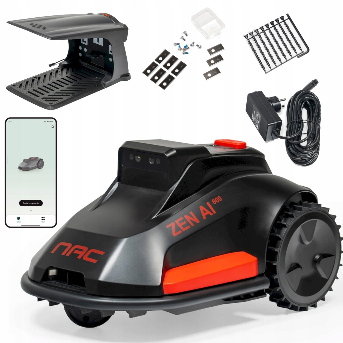 NAC ZEN AI Robot 800 m2 Ready Set Artificial Intelligence AI