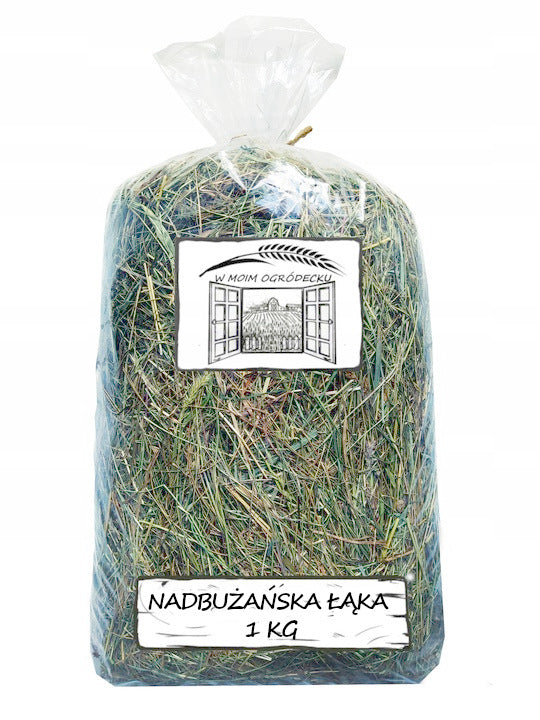 NATURAL HAY FOR RABBIT RODENT 1kg HARVEST 2025 ECO