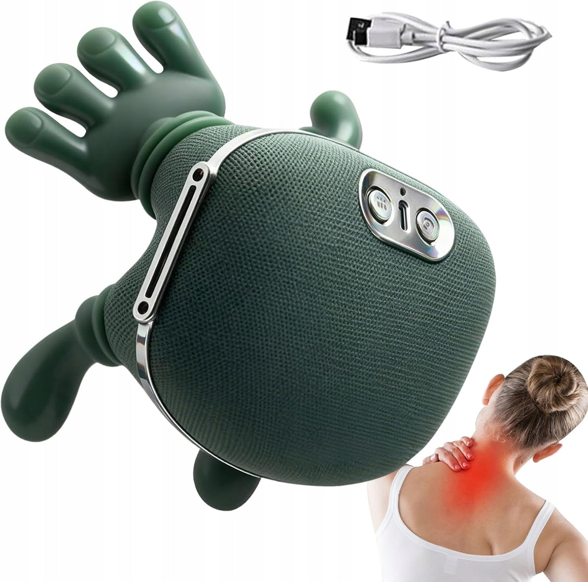 NECK AND NECK MASSAGER SHOULDER MASSAGER PORTABLE WITH HEATING