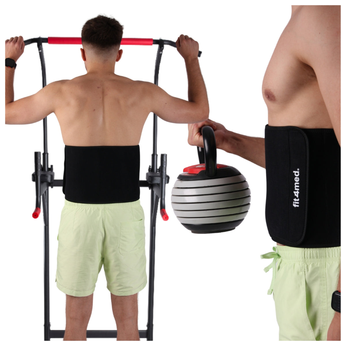NEOPRENE BELT UNIVERSAL SLIMMING BELLY WIDE LONG FIT4MED