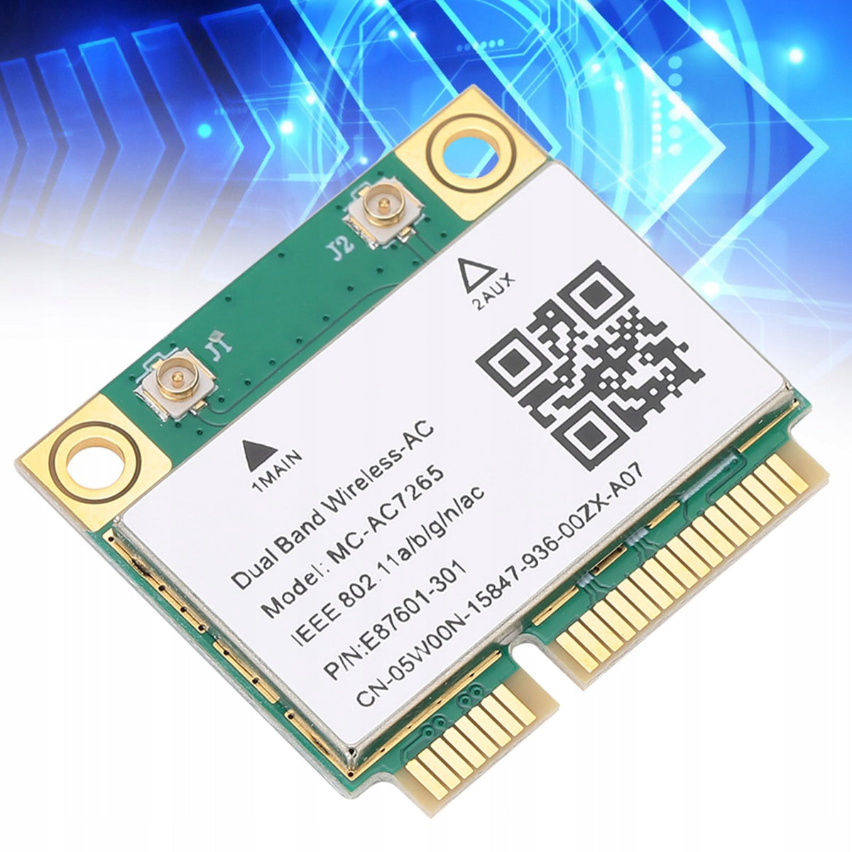 NETWORK CARD MC-AC7265 PCI-E 2.4G 300 MBPS 5G 867MBPS Packaging status original