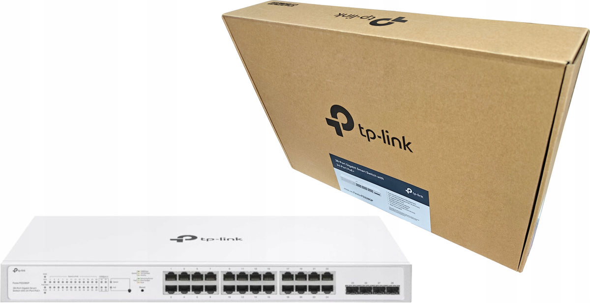NETWORK SWITCH TP-LINK FESTA FS328GP 28-PORT SMART SWITCH WHITE