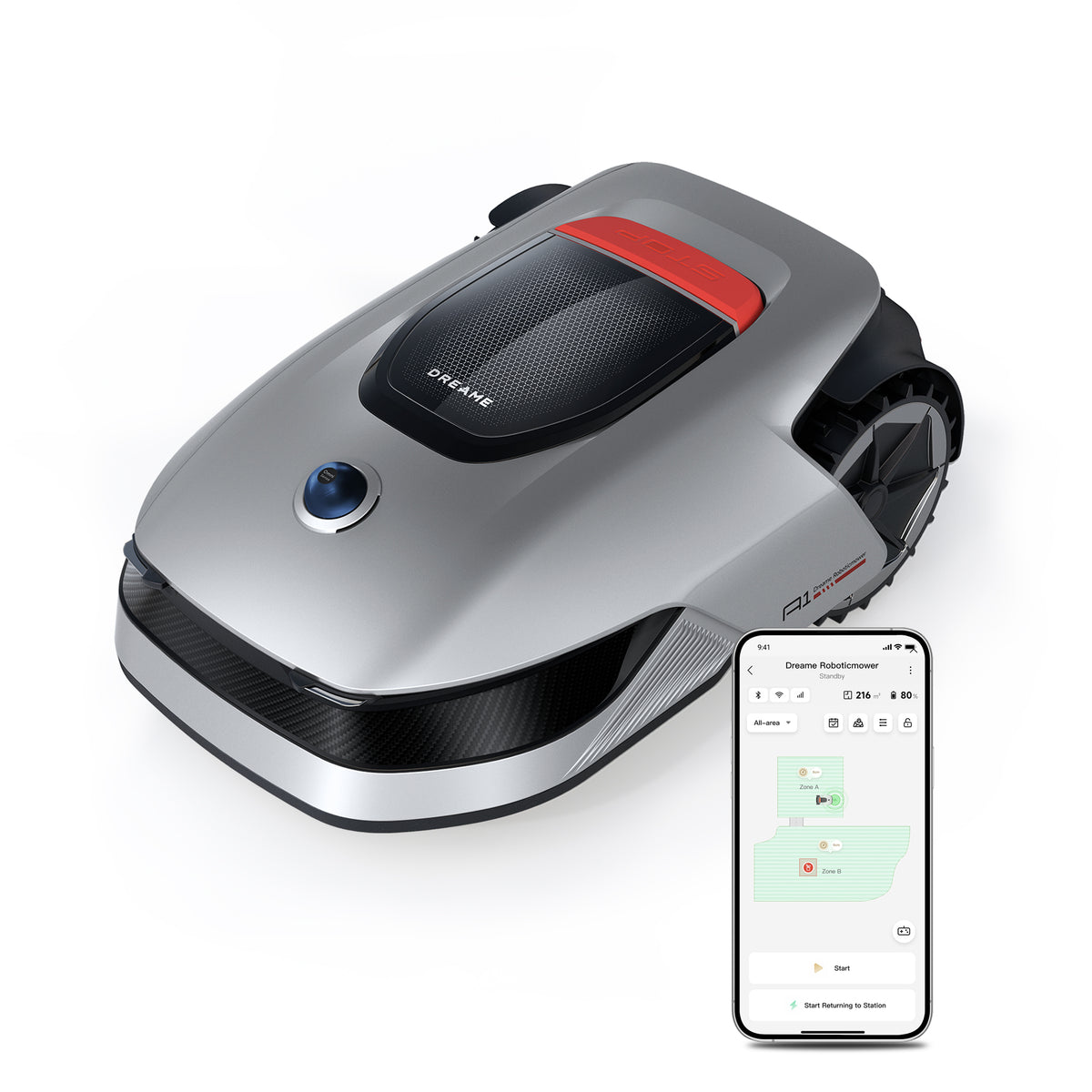 NEW ROBOTIC MOWER DREAME ROBOTICMOVER A1 2000 M2