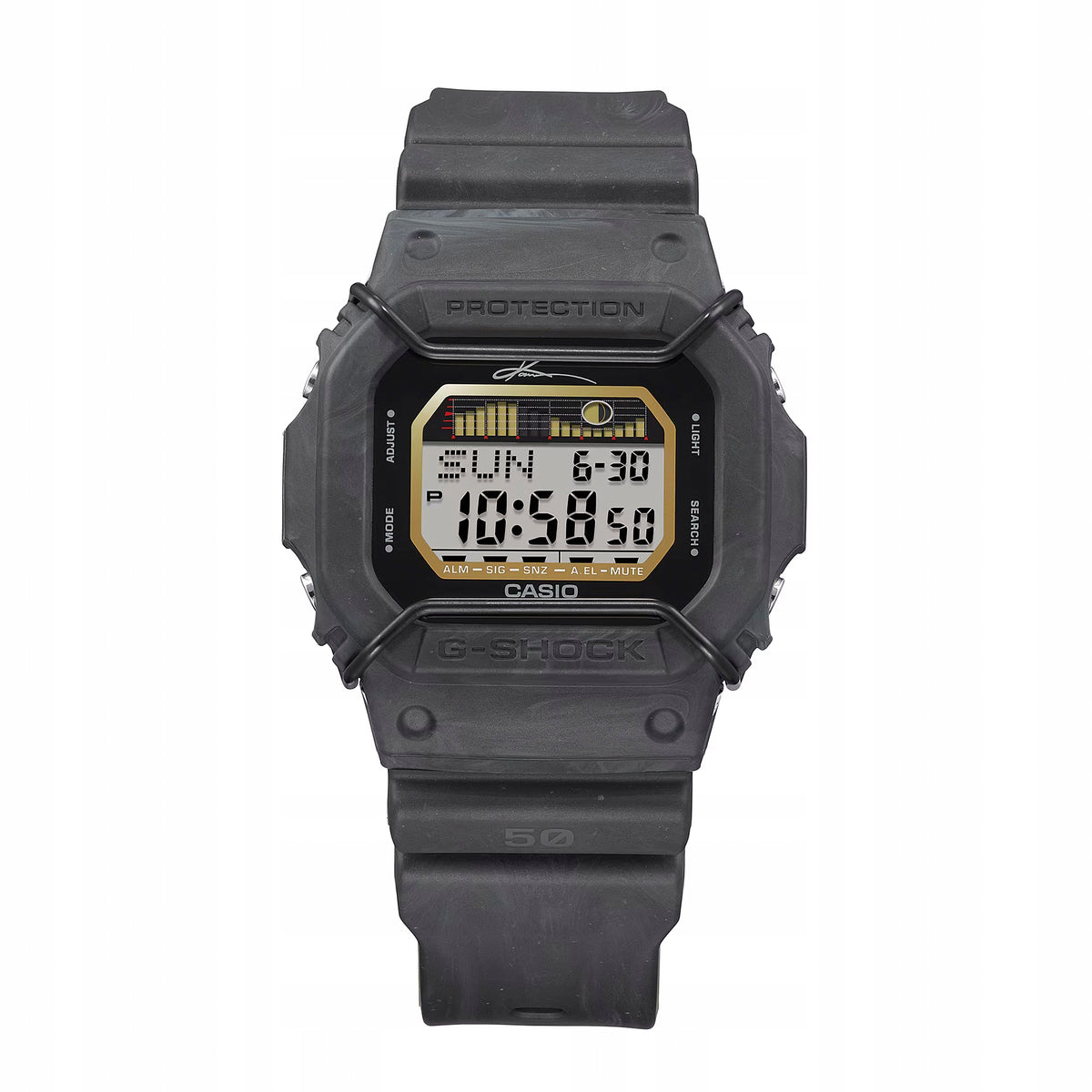 NEW WATCH CASIO G-SHOCK GLX-5600KB-1ER + ENGRAVING Dial color clear