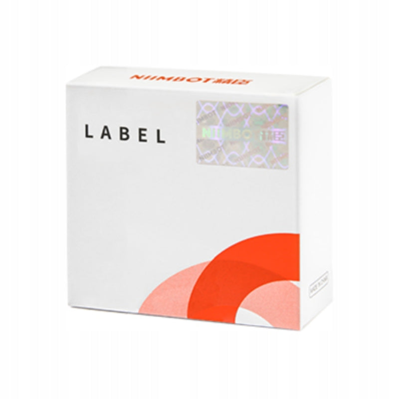 NIIMBOT Labels Stickers Red for Cables 12.5х109 mm 60 pcs B18/N1 Packaging status original