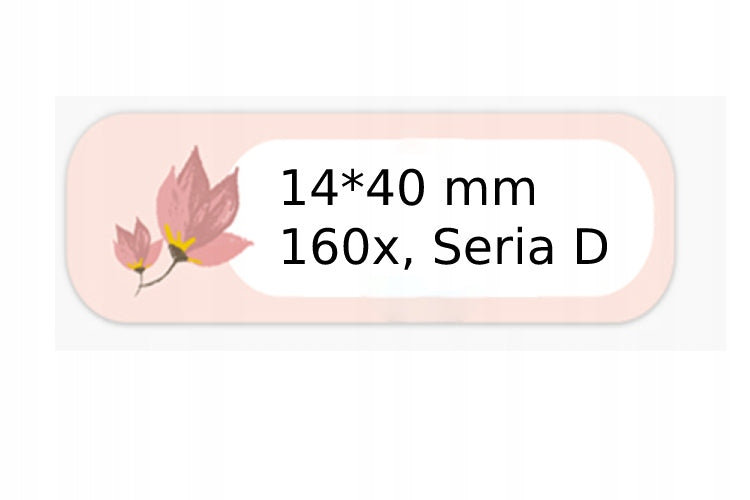 NIIMBOT Labels Stickers Series D 14*40mm PLANTS2