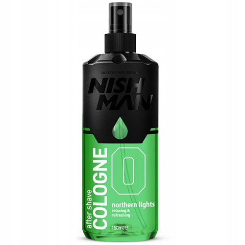 NISHMAN AFTER SHAVE COLOGNE SPRAY No. 0 NORTHERN LIGHTS 400ML