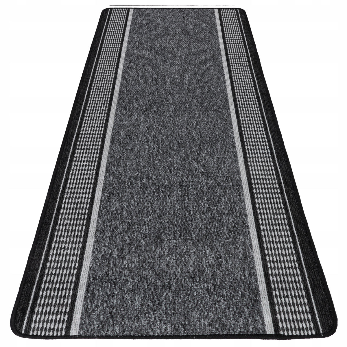 NON-SLIP KITCHEN RUG FOR HALLWAY LONG GREY 67x160cm