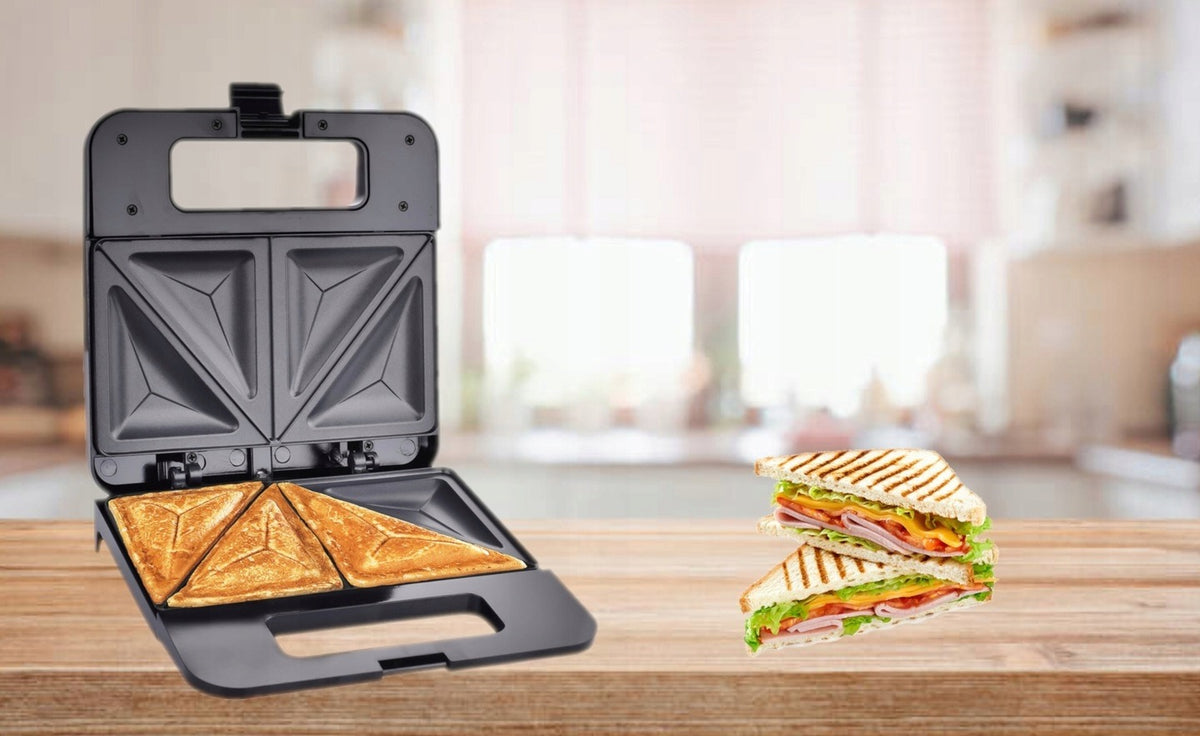 NONSTICK TOASTER FOR TOAST SANDWICHES SOLID STRONG 1000W TOASTER LARGE Power rating 1000 W